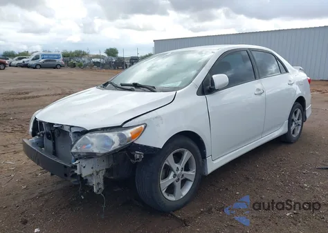 2011 Toyota Corolla S from USA, damaged, VIN 2T1BU4EE2BC669145